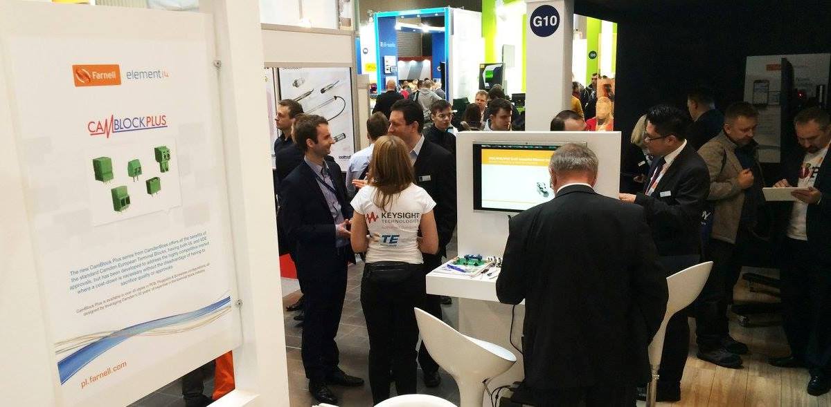 Marka CamdenBoss na stoisku Farnell element14 podczas targów Automaticon 2016 Marka CamdenBoss na stoisku Farnell element14 podczas targów Automaticon 2016