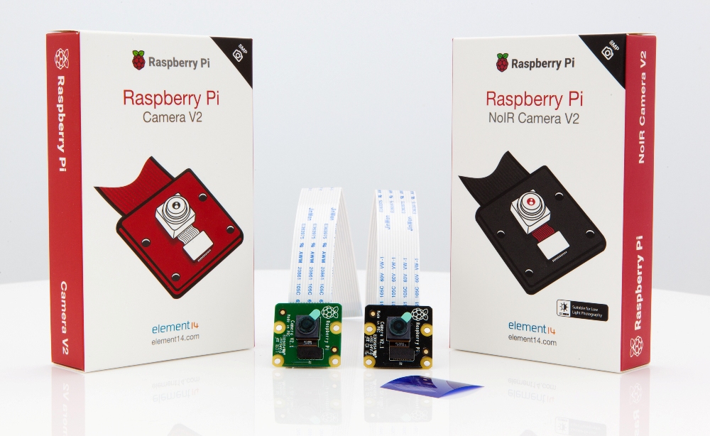 Nowa kamera v2 oraz kamera NoIR v2 oferują rozdzielczość 8MP i lepsze przetworniki obrazu. Nowa kamera v2 oraz kamera NoIR v2 oferują rozdzielczość 8MP i lepsze przetworniki obrazu.