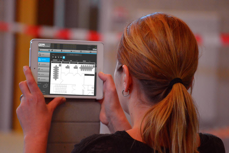 PcVue BMS na iPadzie iPad PcVue BMS