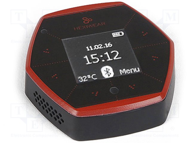 Hexiwear w dedykowanej obudowie Hexiwear w dedykowanej obudowie