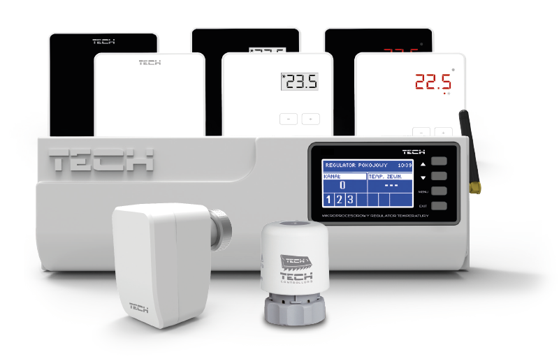 System do zarządzania ogrzewaniem stworzony na bazie sterowników do ogrzewania podłogowego