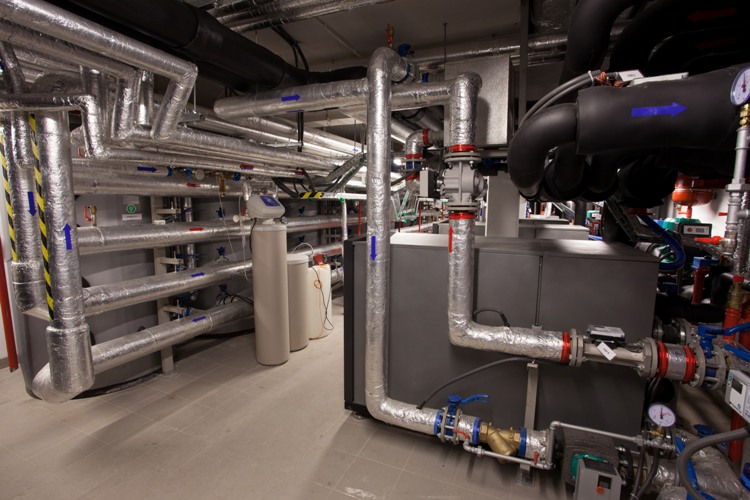 Pomieszczenie źródeł ciepła  [Źródło: Vatra S.A.]