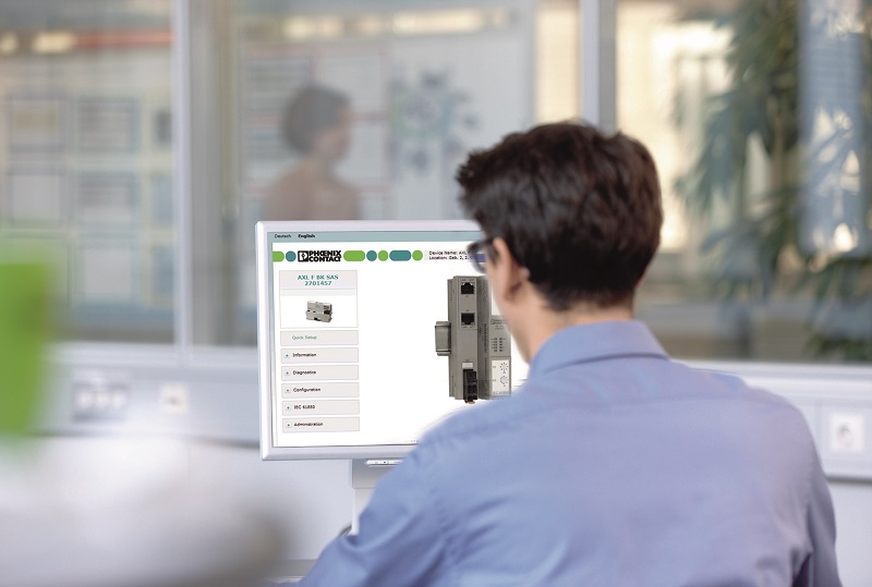 Parametryzacja stacji I/O jest bardzo prosta przy zastosowaniu interfejsu sieciowego. Parametryzacja stacji I/O jest bardzo prosta przy zastosowaniu interfejsu sieciowego.