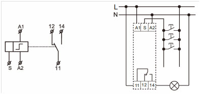 Schemat elektryczny KTR-230MVR Schemat elektryczny KTR-230MVR