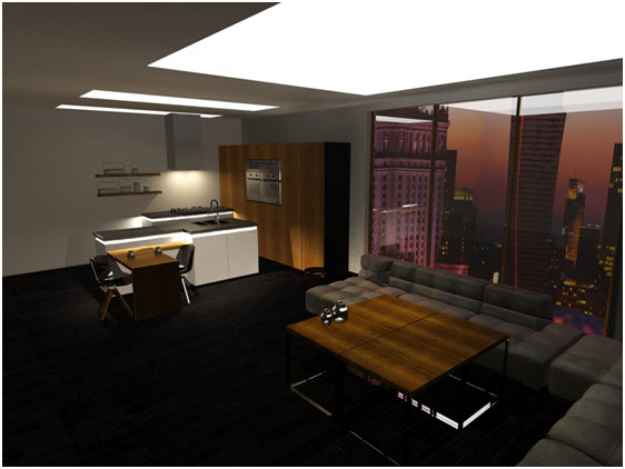 Elementem nowatorskiego oświetlenie wnętrz stały się wielkopowierzchniowe membrany rozpraszające Elementem nowatorskiego oświetlenie wnętrz stały się wielkopowierzchniowe membrany rozpraszające