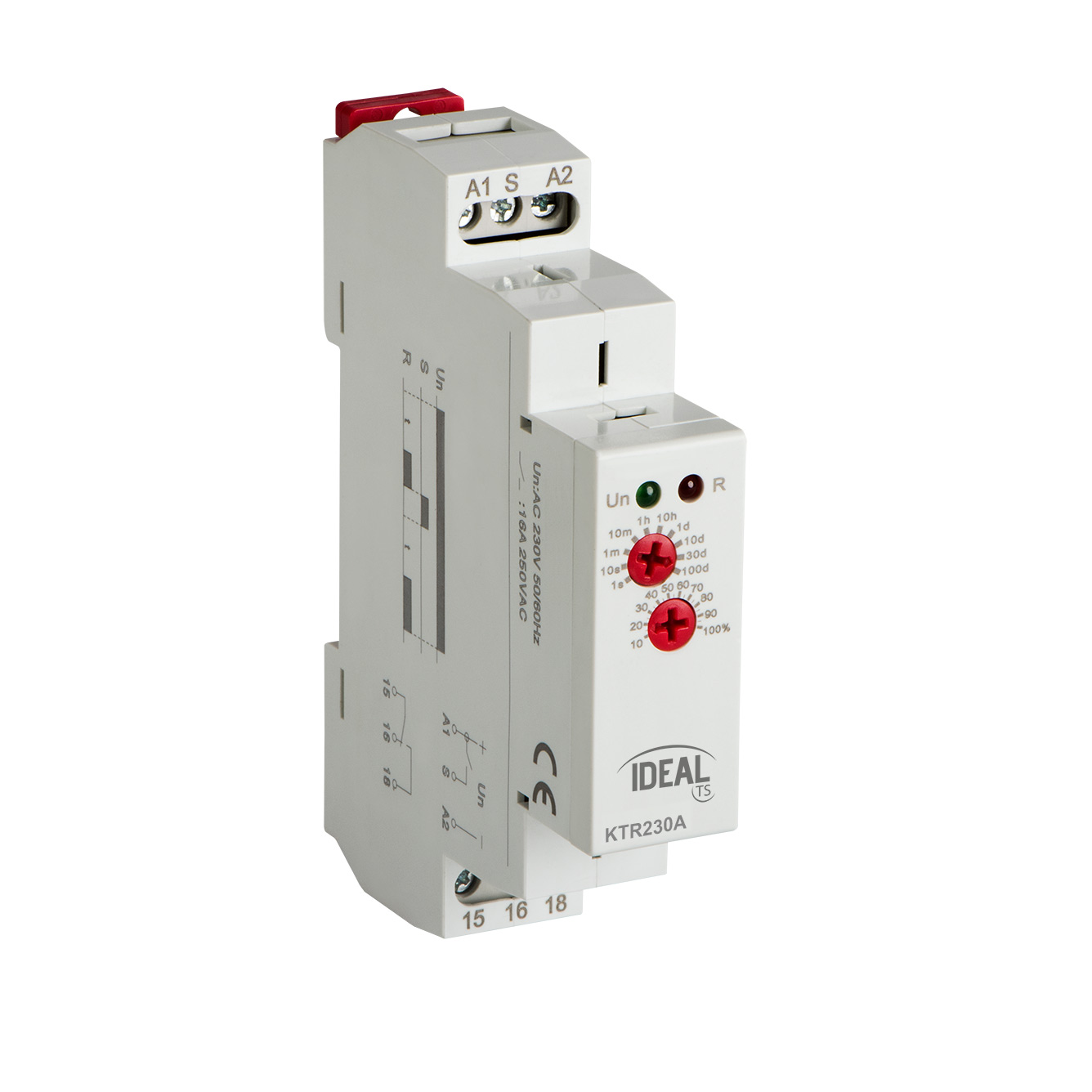 Czasowy przekaźnik jednofunkcyjny KTR-230A