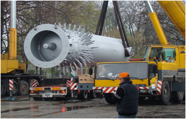 Stabilizator ciśnienia dla elektrowni jądrowej wyprodukowany w RAFAKO Stabilizator ciśnienia dla elektrowni jądrowej wyprodukowany w RAFAKO