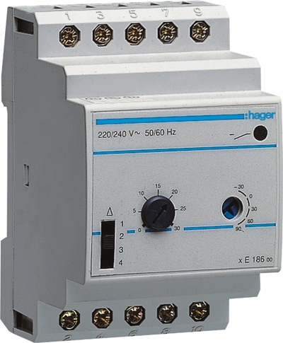 Termostat wielofunkcyjny Fot. Hager Termostat wielofunkcyjny Fot. Hager