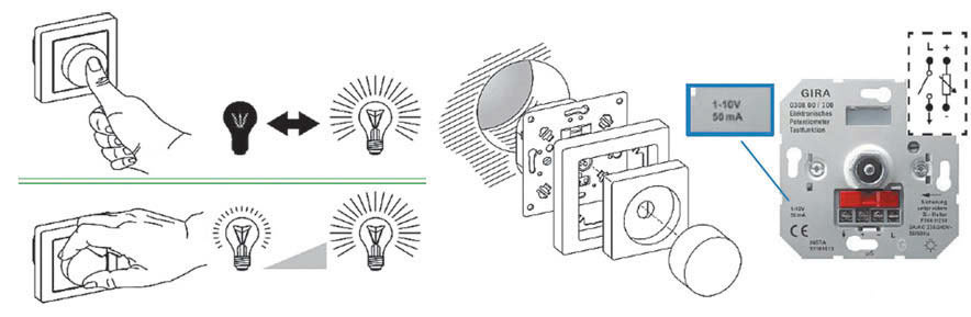 Przykład urządzenia wykorzystującego sterowanie 1–10 VDC Przykład urządzenia wykorzystującego sterowanie 1–10 VDC