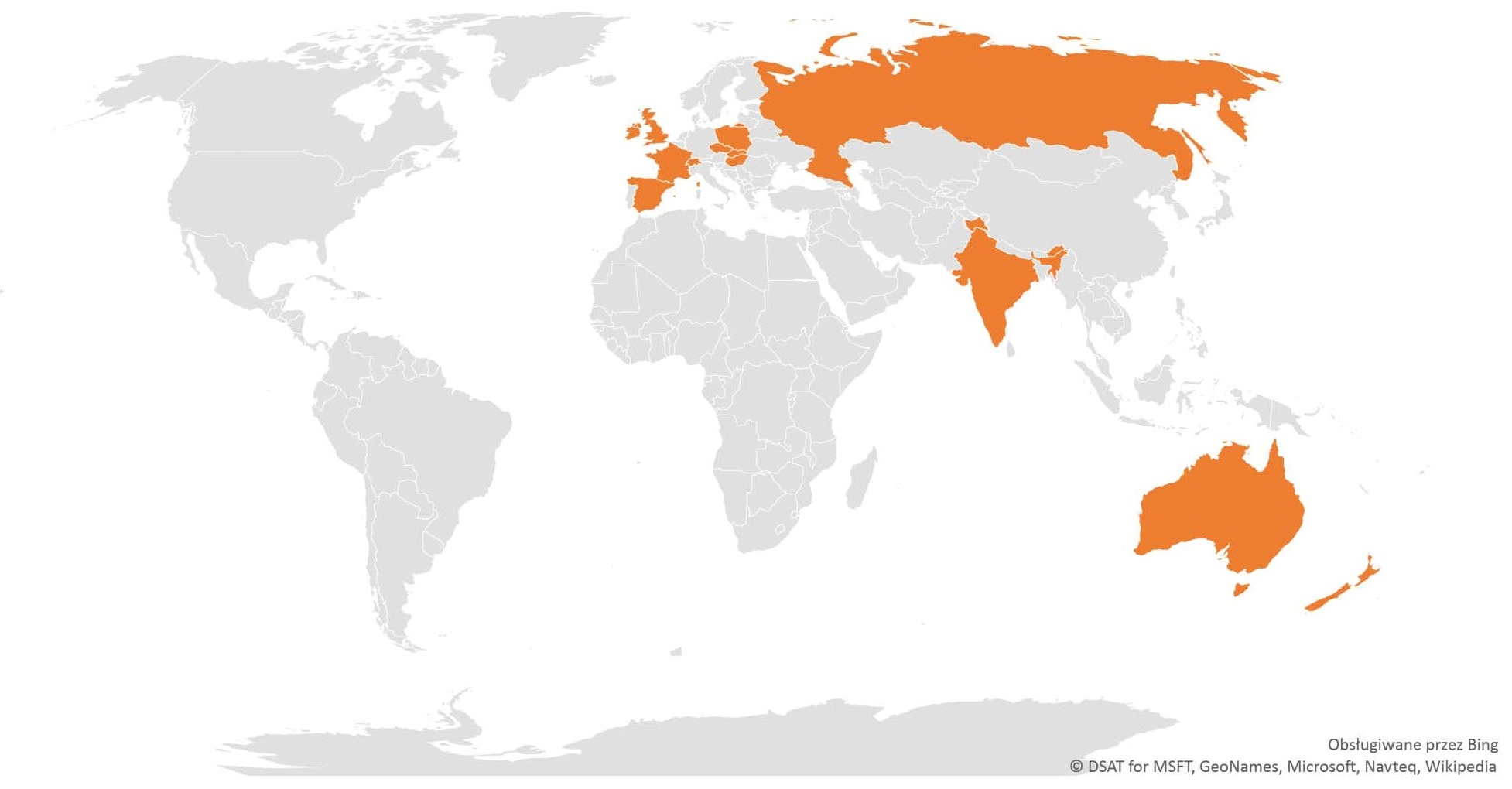 Sieć sprzedaży OMNI3D (stan na luty 2017) Sieć sprzedaży OMNI3D (stan na luty 2017)