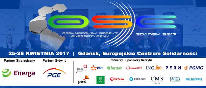 V OGÓLNOPOLSKI SZCZYT ENERGETYCZNY OSE GDAŃSK 2017 V OGÓLNOPOLSKI SZCZYT ENERGETYCZNY OSE GDAŃSK 2017