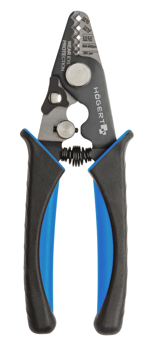 Szczypce HT1P186 Högert Technik do ściągania izolacji ze światłowodów