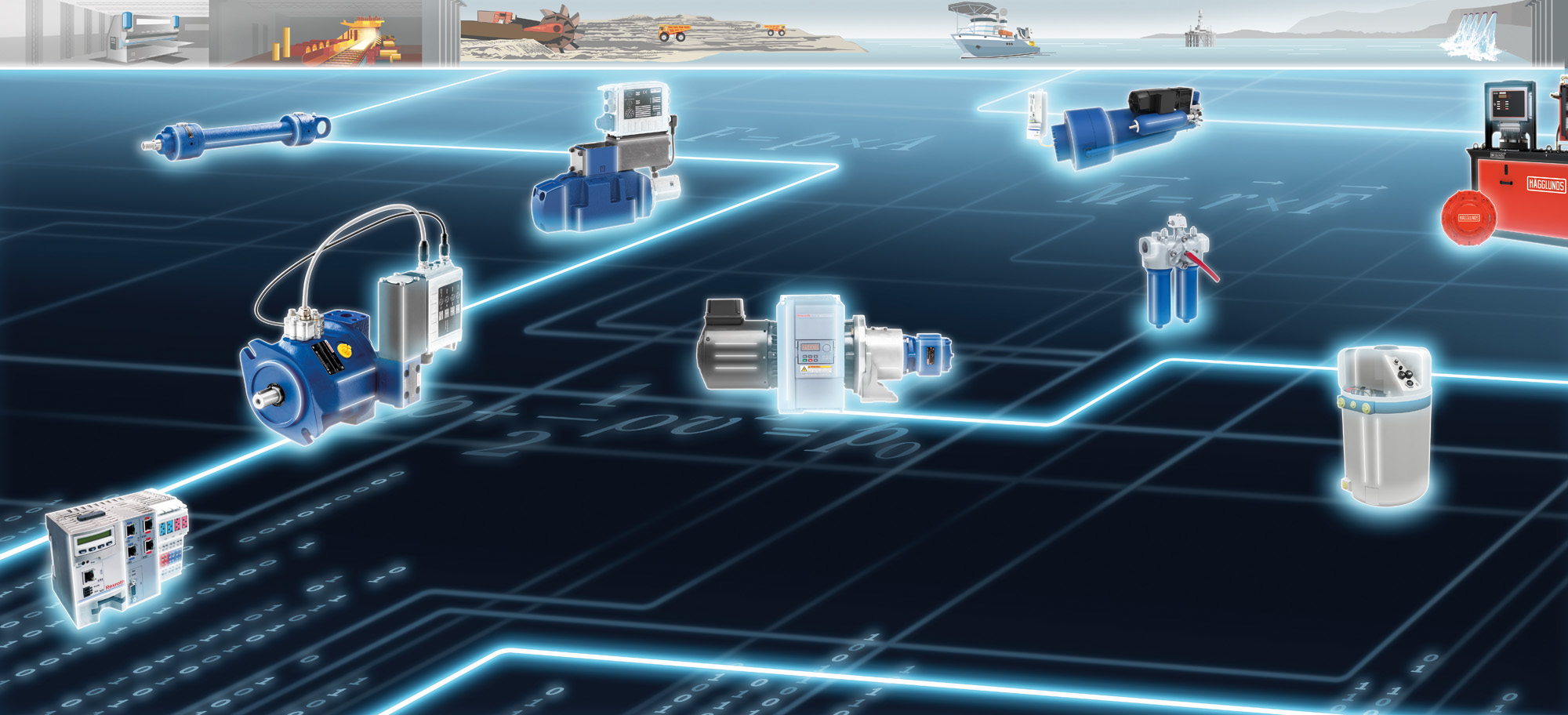 Oferta Connected Hydraulics umożliwia wykorzystanie ogromnego potencjału środowisk Przemysłu 4.0 oraz Internet Rzeczy (IoT) Bosch Rexroth stawia na produkcję zintegrowaną w sieci