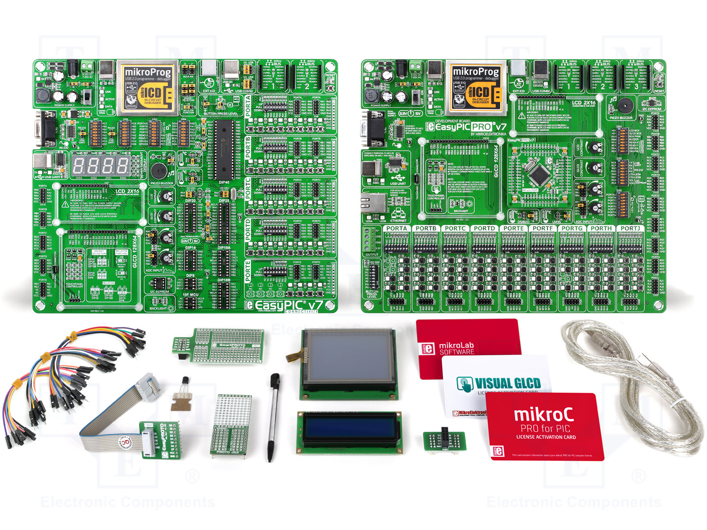Zdj. 5. Jeden z największych zestawów - MikroLAB for PIC XL.