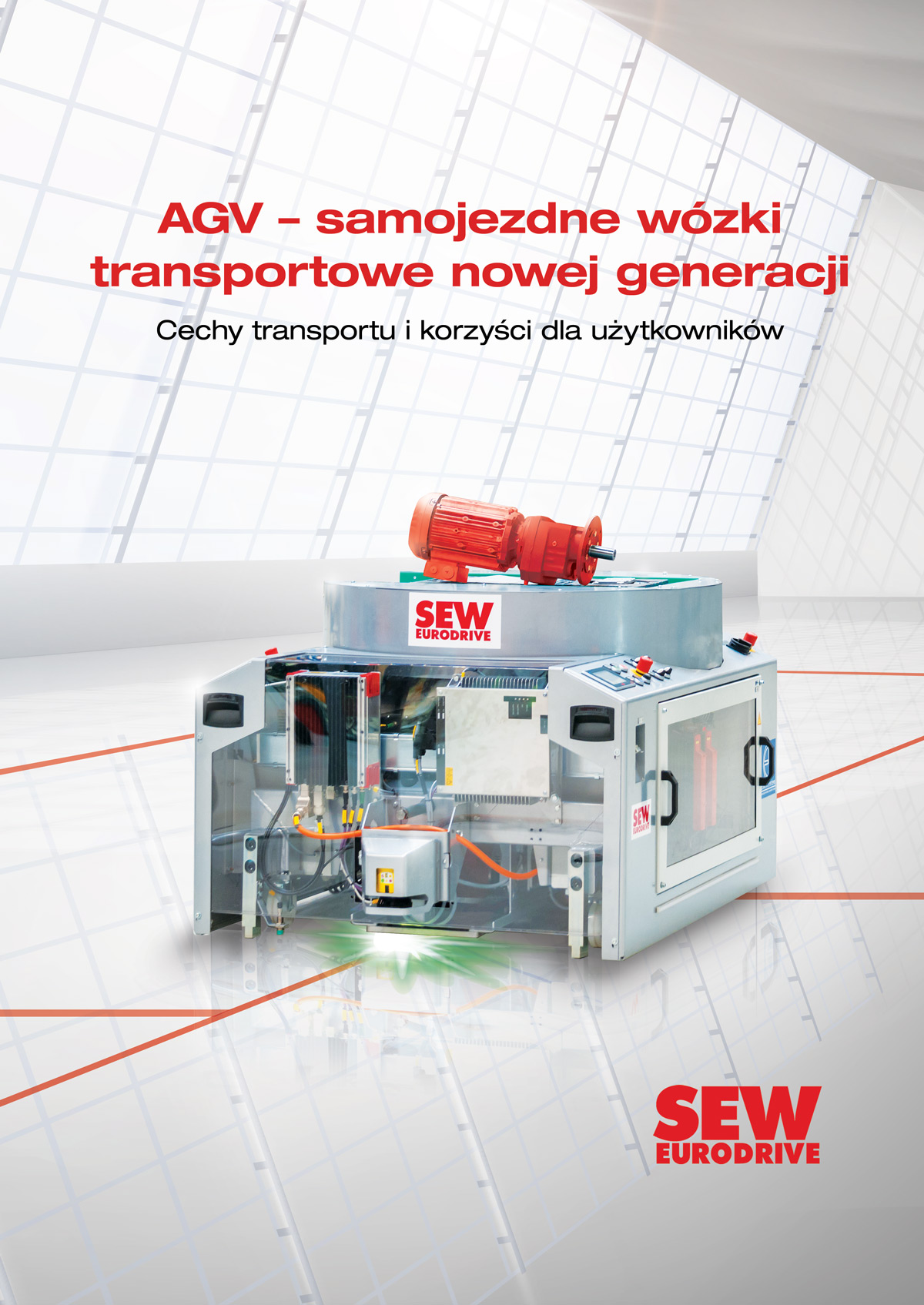  AGV – samojezdne wózki transportowe nowej generacji