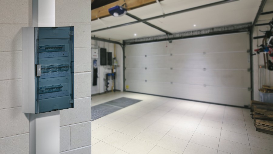 Rozdzielnica Hager vega z kanałami tehalit LF 