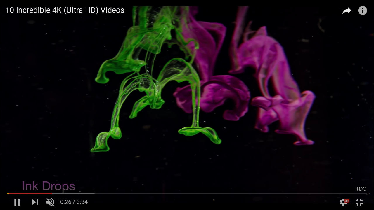 Rys. 2:  UP Board radzi sobie z przetwarzaniem strumienia video o rozdzielczości 4k