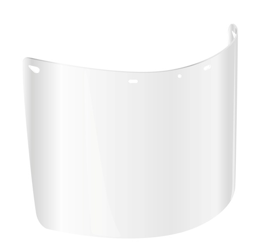 Osłona twarzy z przezroczystego poliwęglanu (HT5K031) Osłona twarzy z przezroczystego poliwęglanu (HT5K031)