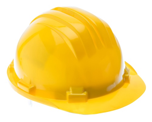 Żółty kask ochronny HT5K183 Żółty kask ochronny HT5K183