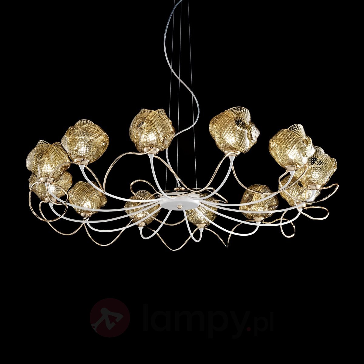 Żyrandol do salonu nowoczesnego