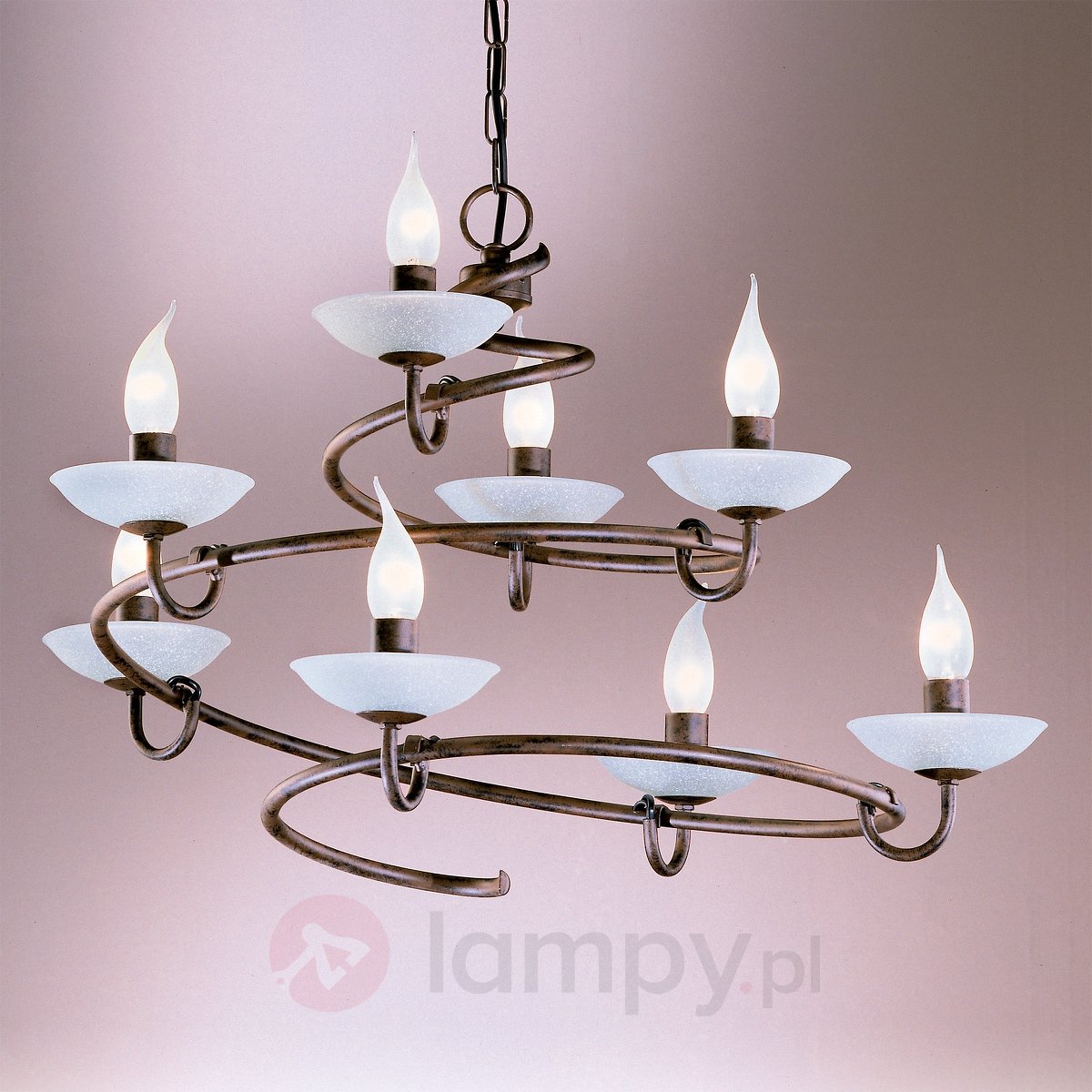 Żyrandole w stylu retro