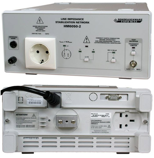 Stabilizator sieci zasilającej (LISN) HM6050-2