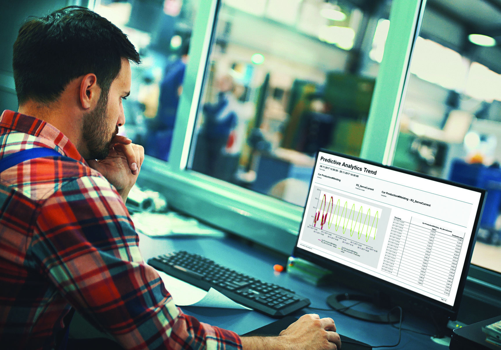 Raporty dotyczące analiz predykcyjnych dostępne w oprogramowaniu zenon Analyzer wykorzystują wartości historyczne i modele predykcyjne, pozwalając podmiotom działającym w przemyśle wytwórczym podejmować lepsze decyzje.