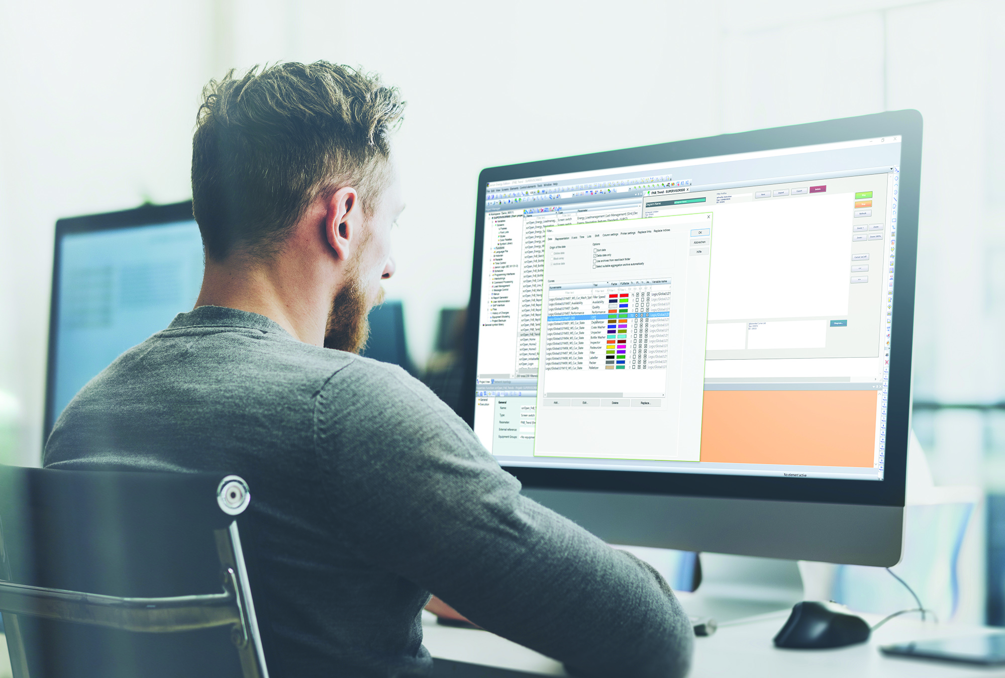 Moduł Extended Trend w oprogramowaniu zenon 8.00 jest przyjazny dla użytkowników dzięki wprowadzeniu kilku nowych funkcji i usprawnień.