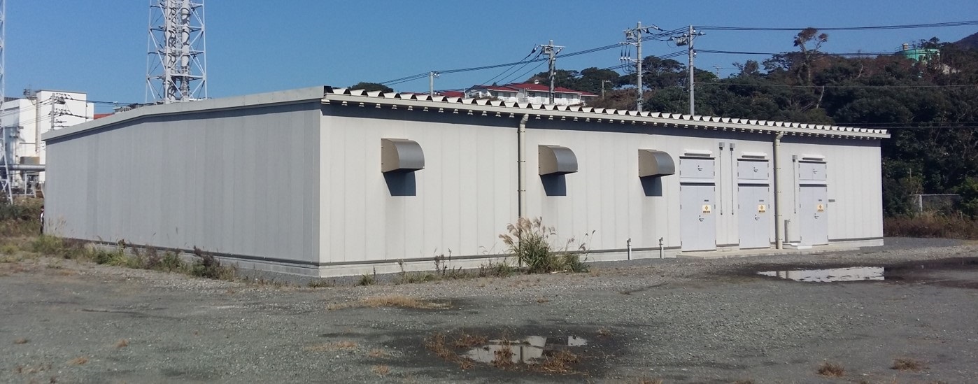 Magazyn na wyspie Ohsima. Podobny zostanie zbudowany przy farmie wiatrowej Energi w Bystrej Magazyn na wyspie Ohsima. Podobny zostanie zbudowany przy farmie wiatrowej Energi w Bystrej