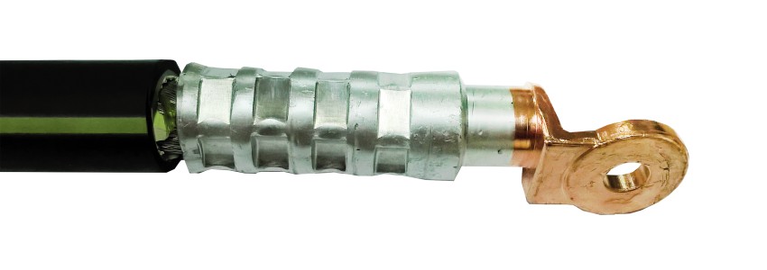 Końcówka AL.-Cu dedykowana do kabla aluminiowego z żyłą skręcaną 5 klasy Końcówka AL.-Cu dedykowana do kabla aluminiowego z żyłą skręcaną 5 klasy