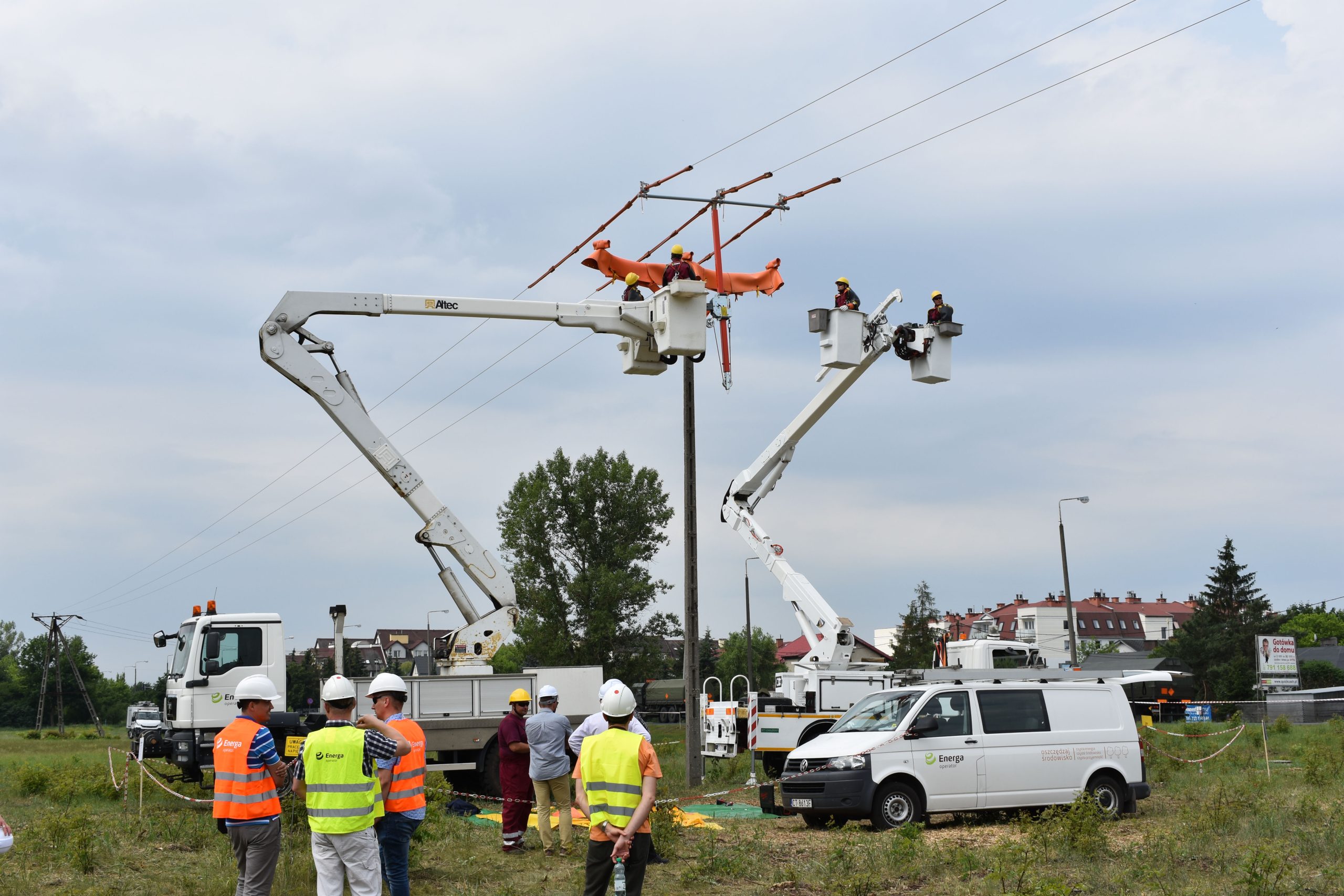 Energa Operator innowatorem w Pracach Pod Napięciem Energa Operator innowatorem w Pracach Pod Napięciem