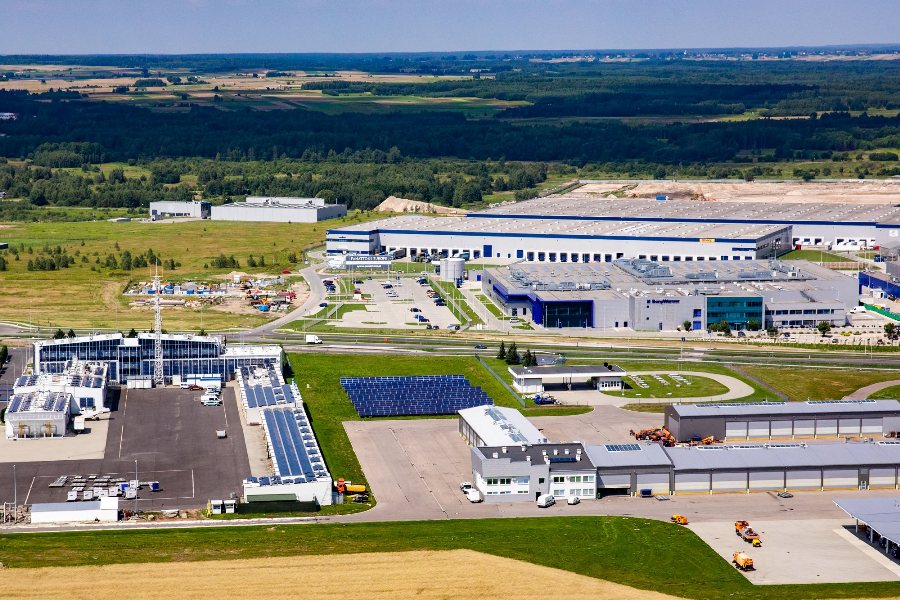 Borg Warner w Aeropolis fot. Tadeusz Poźniak