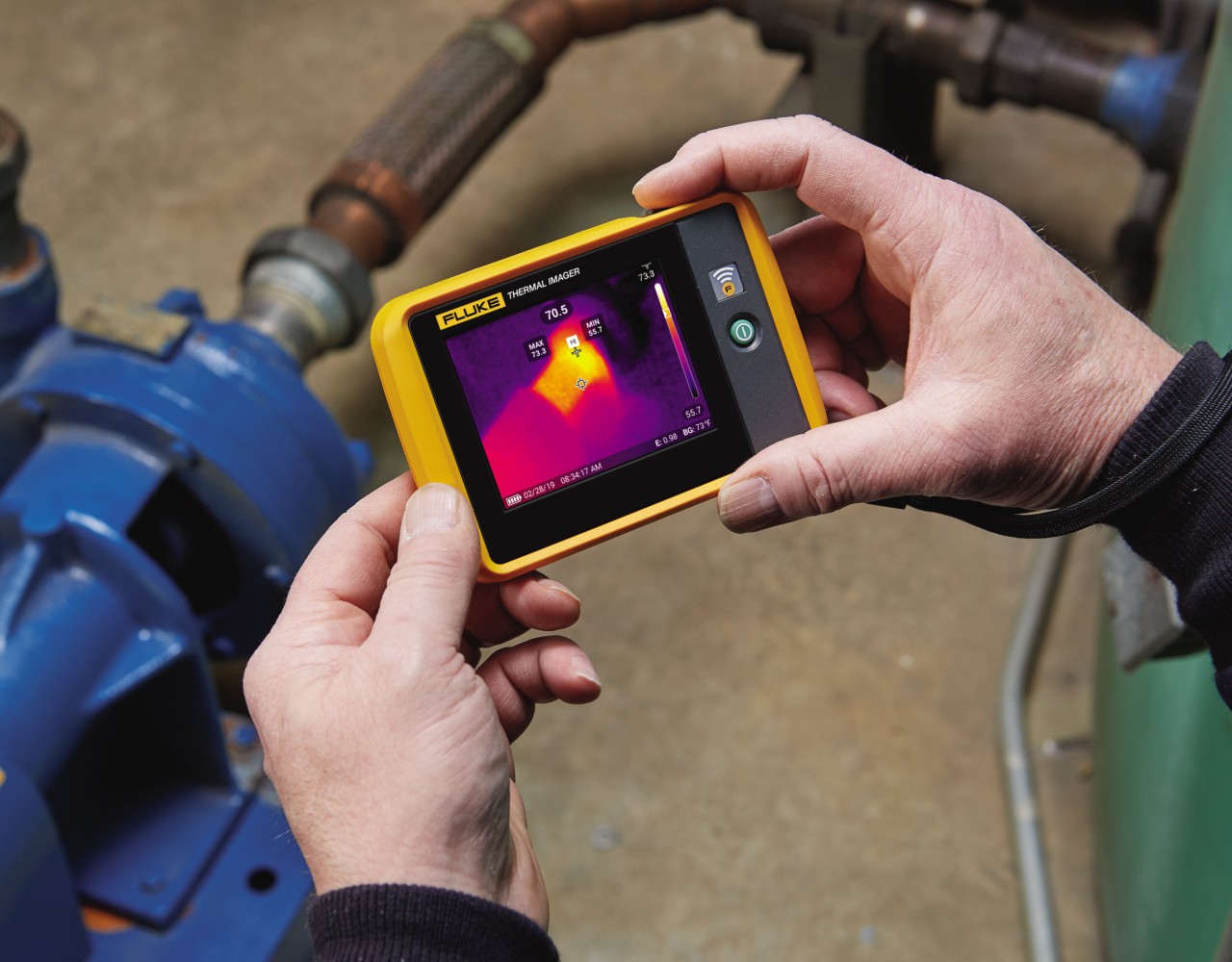 Fluke PTi120 Kieszonkowa kamera termowizyjna Fluke PTi120
