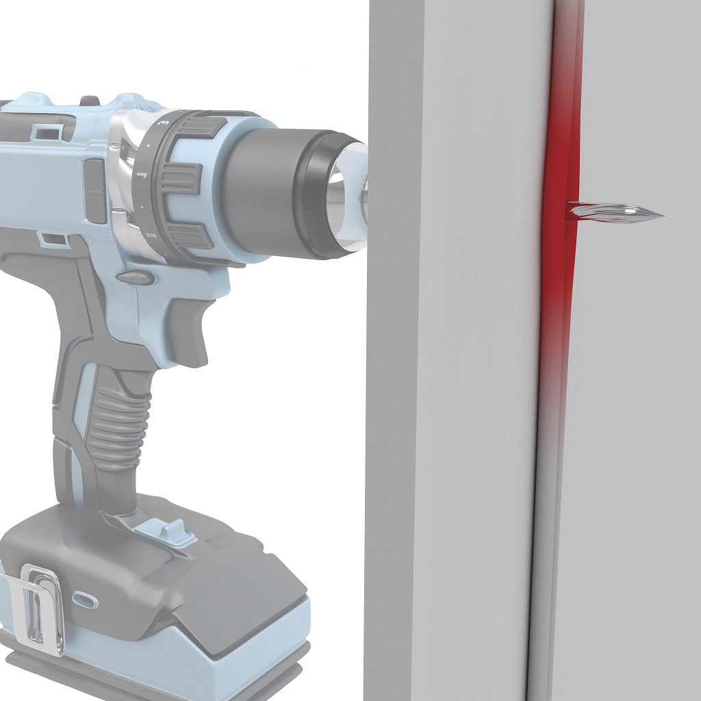 Uszkodzenie izolacji podczas wiercenia