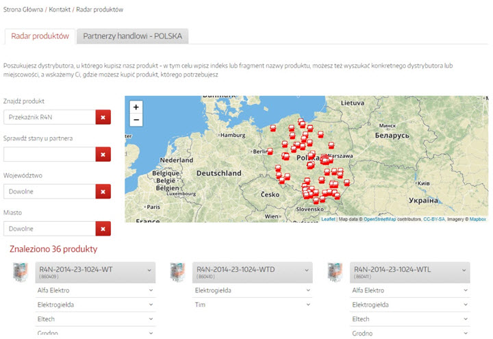 Radar Produktów RELPOL wyniki