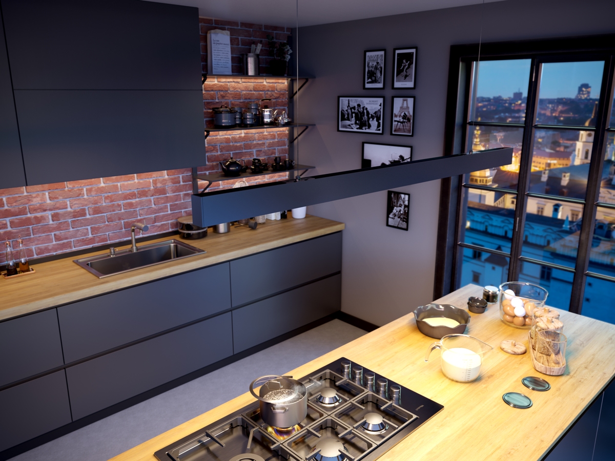  Świecąca dwustronnie lampa firmy GTV – model VILANA