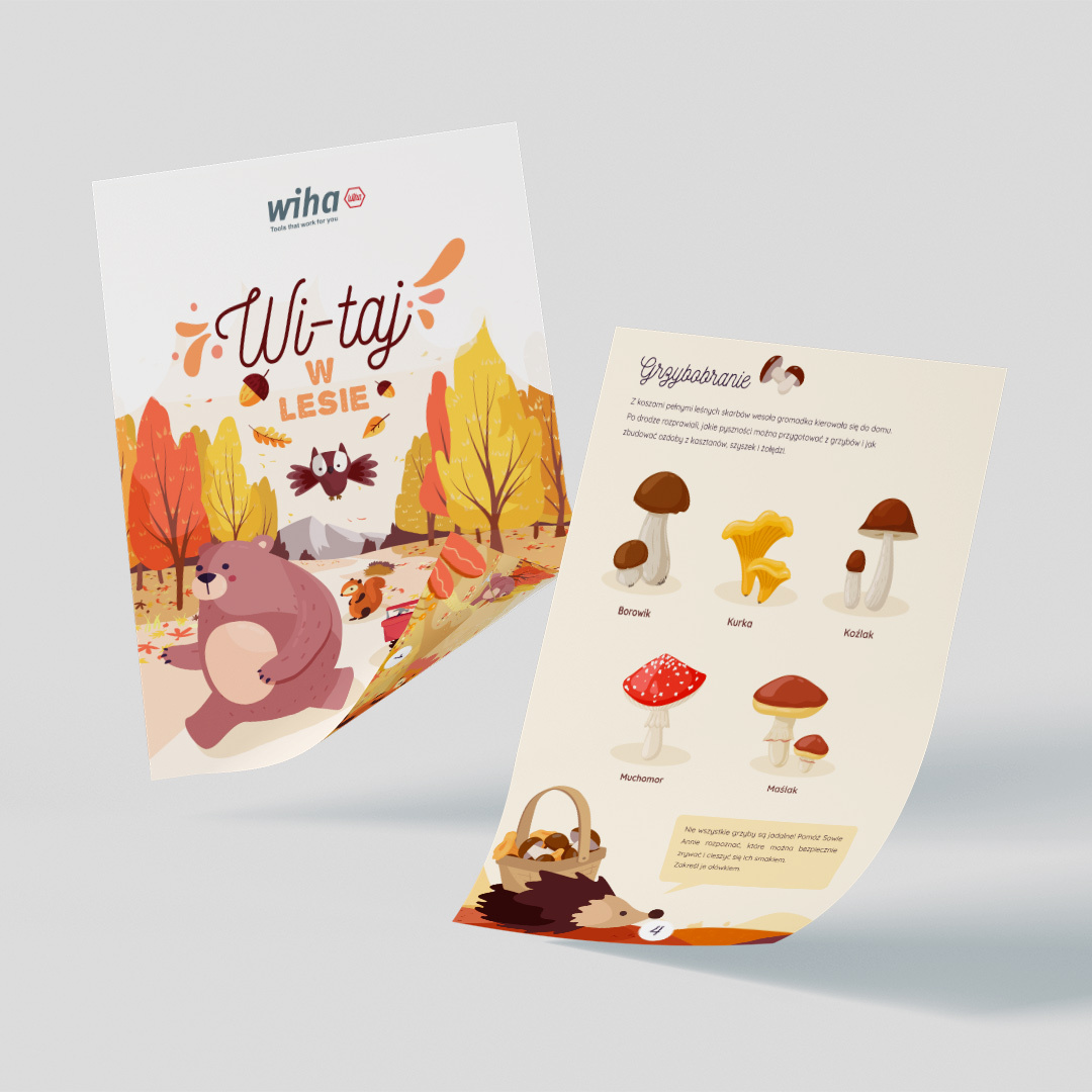 Wiha udostępnia zeszyt edukacyjny dla dzieci z konkursem na jubileusz przygód leśnej ekipy Wiha udostępnia zeszyt edukacyjny dla dzieci z konkursem na jubileusz przygód leśnej ekipy