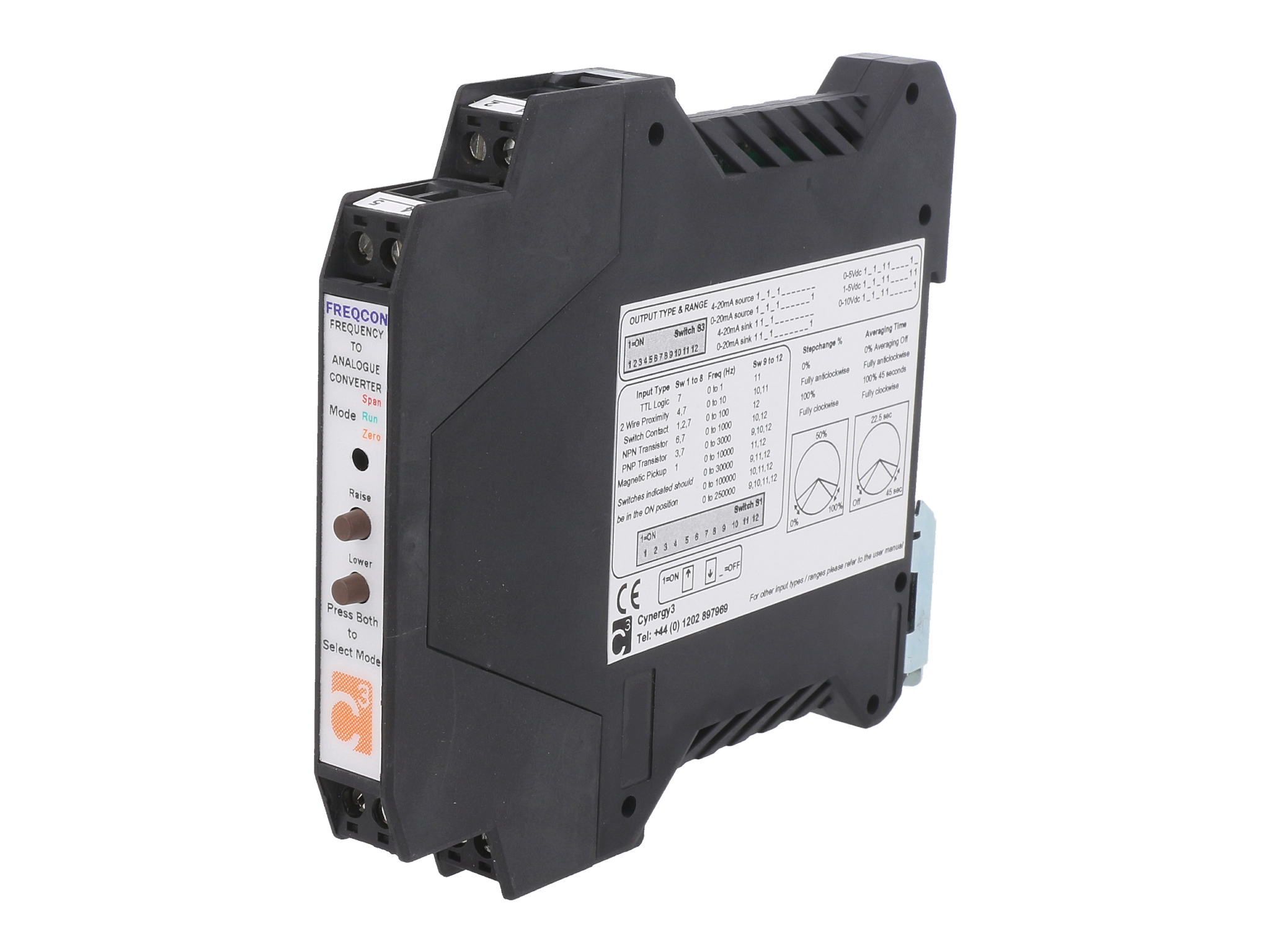 Przetwornik częstotliwości z zakresu 0-250kHz posiada wyjścia prądowe i napięciowe. Przetwornik częstotliwości z zakresu 0-250kHz posiada wyjścia prądowe i napięciowe.