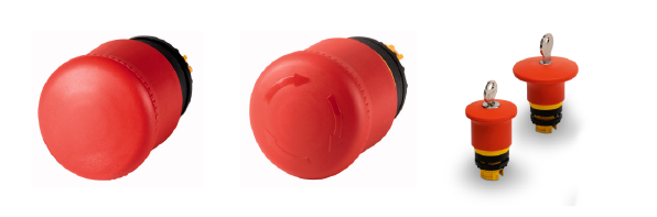 Przyciski blokowane za pomocą kluczyka