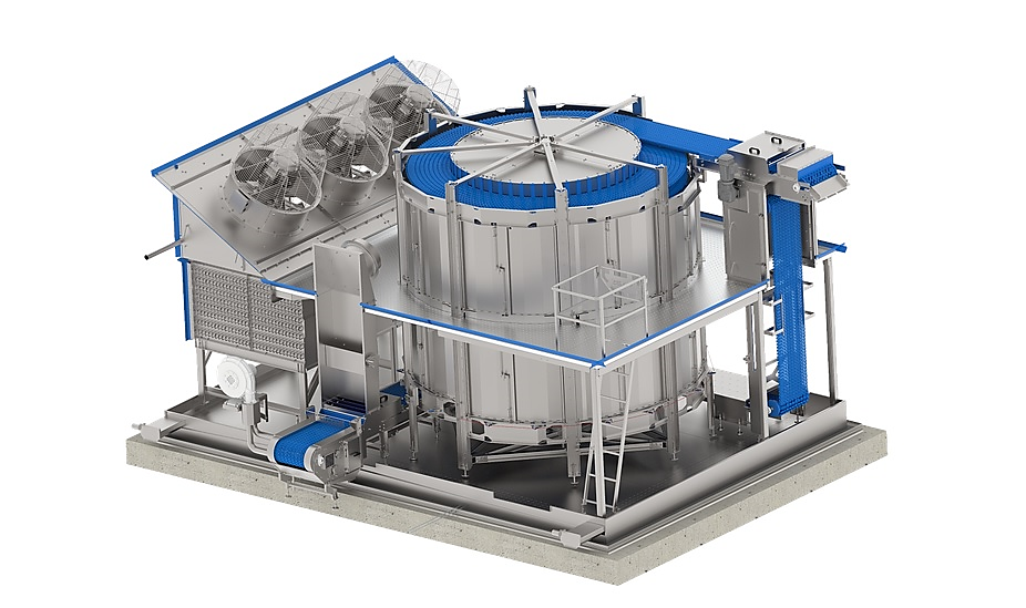 Mechaniczne tunele chłodnicze