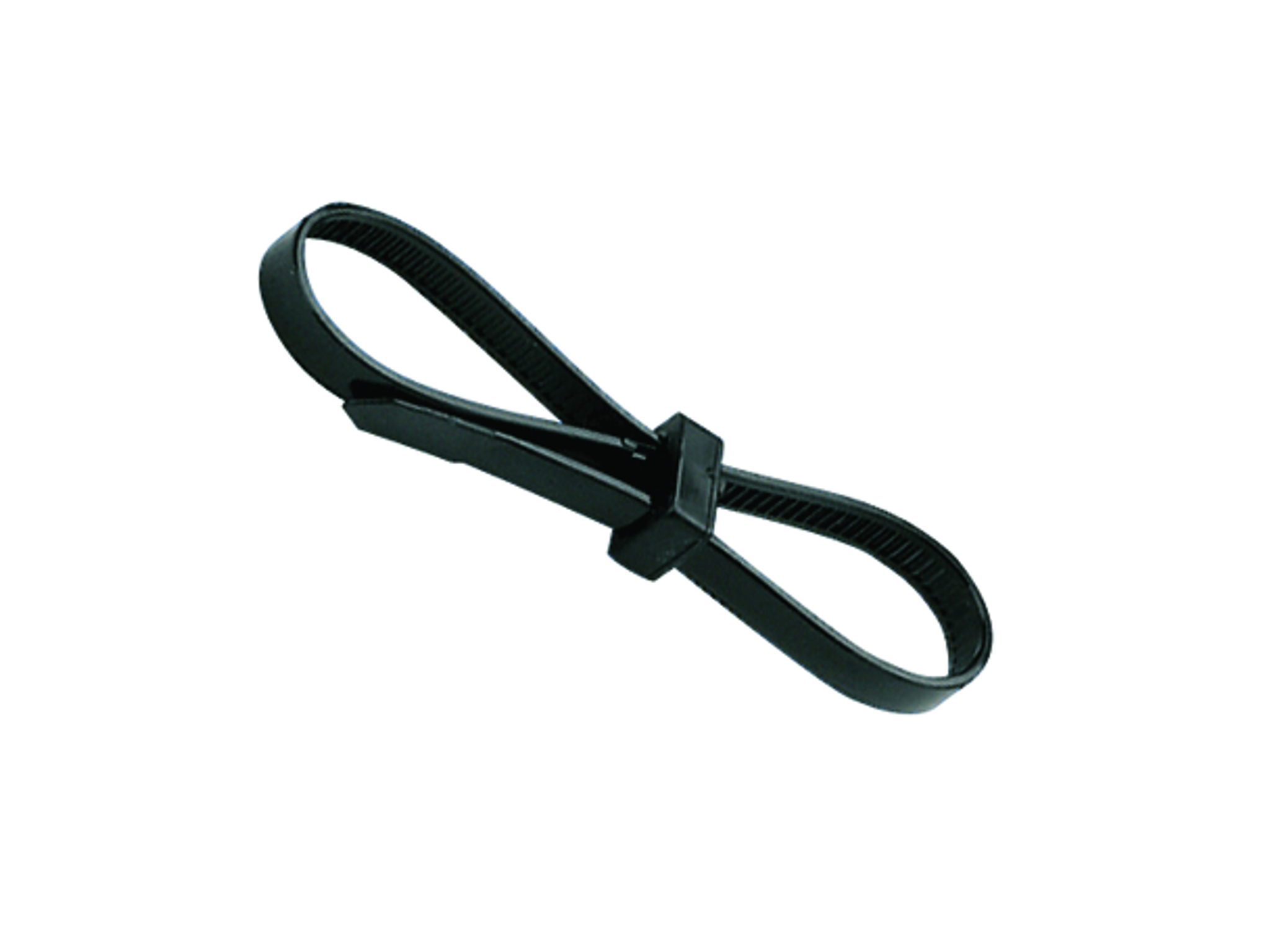 Podwójne zapięcie ułatwia tworzenie zorganizowanych wiązek kablowych.