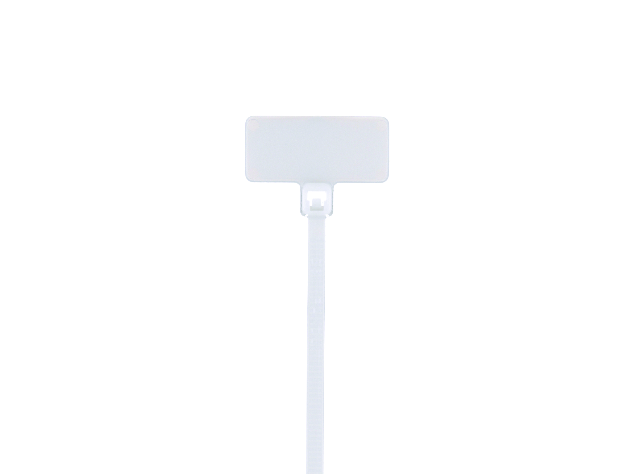 Połączenie pola etykiety z blokadą wzmacnia konstrukcję i ułatwia montaż.