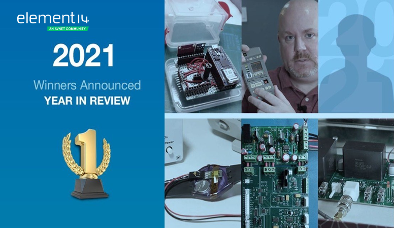 element14 ogłasza zwycięzców dorocznych Nagród Społeczności element14 ogłasza zwycięzców dorocznych Nagród Społecznościelement14 ogłasza zwycięzców dorocznych Nagród Społeczności