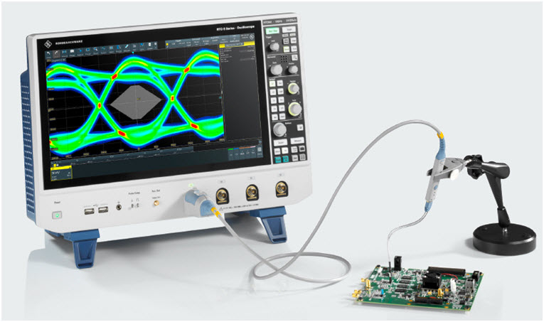 Oscyloskop R&S serii RTO6, analiza TDR/TDT. Oscyloskop R&S serii RTO6, analiza TDR/TDT.