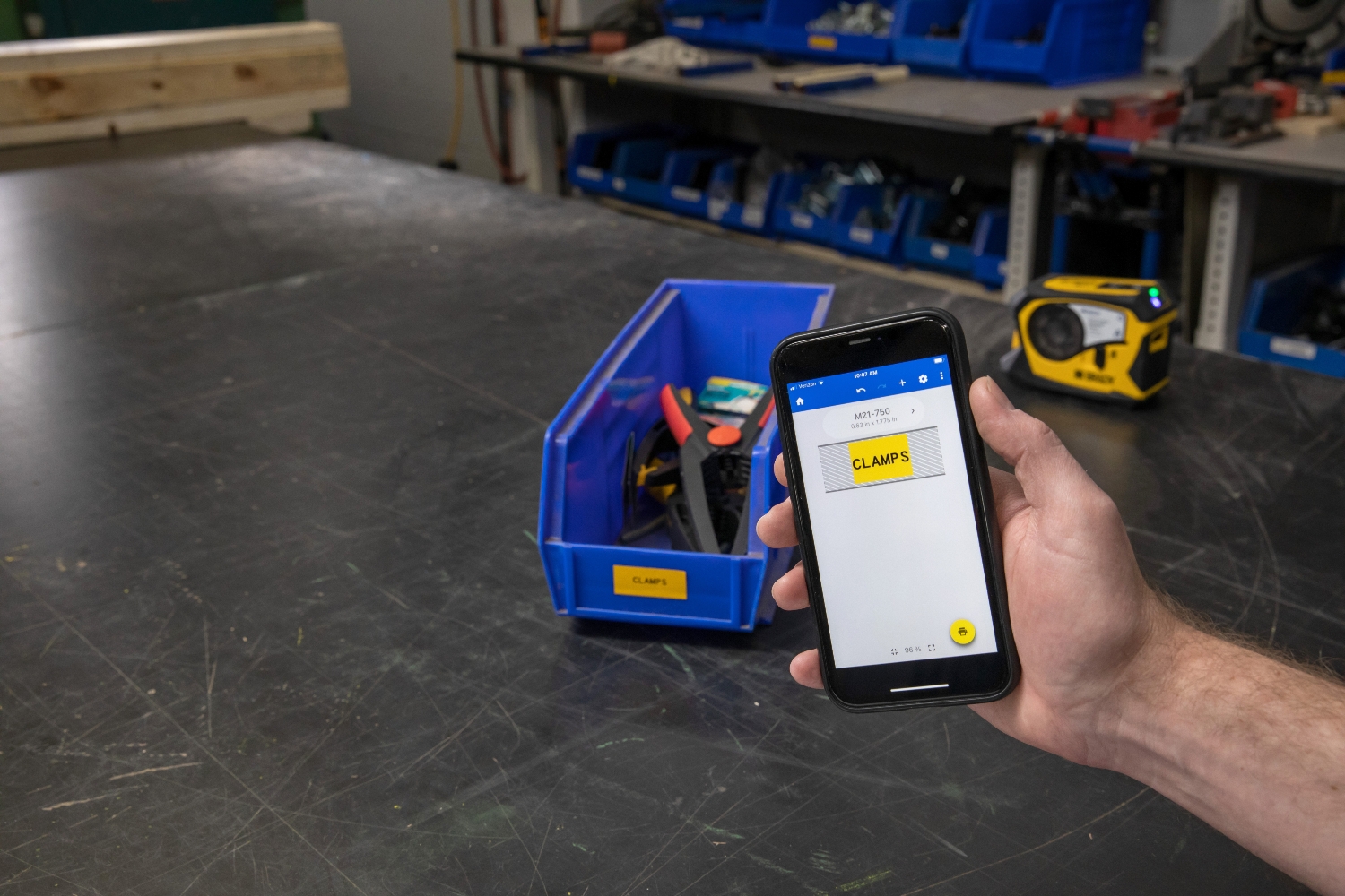 Mobilna drukarka etykiet M211