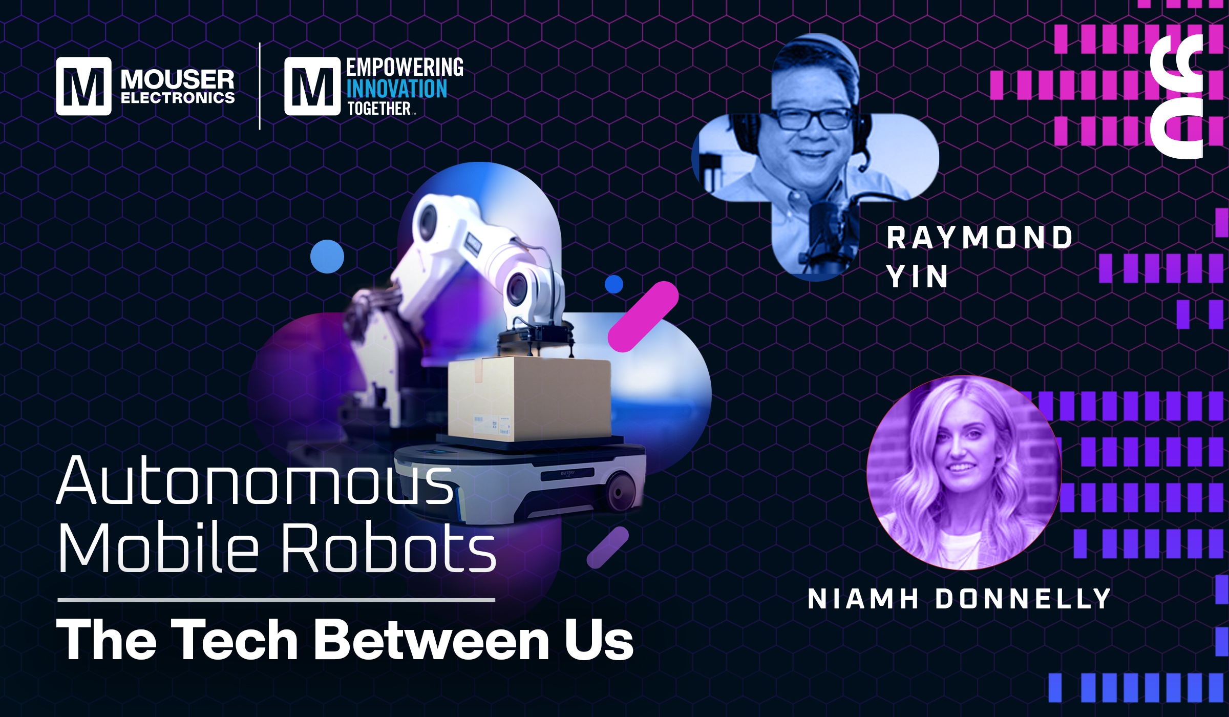 Mouser przygląda się bliżej autonomicznym robotom mobilnym w nowym wydaniu Empowering Innovation Together