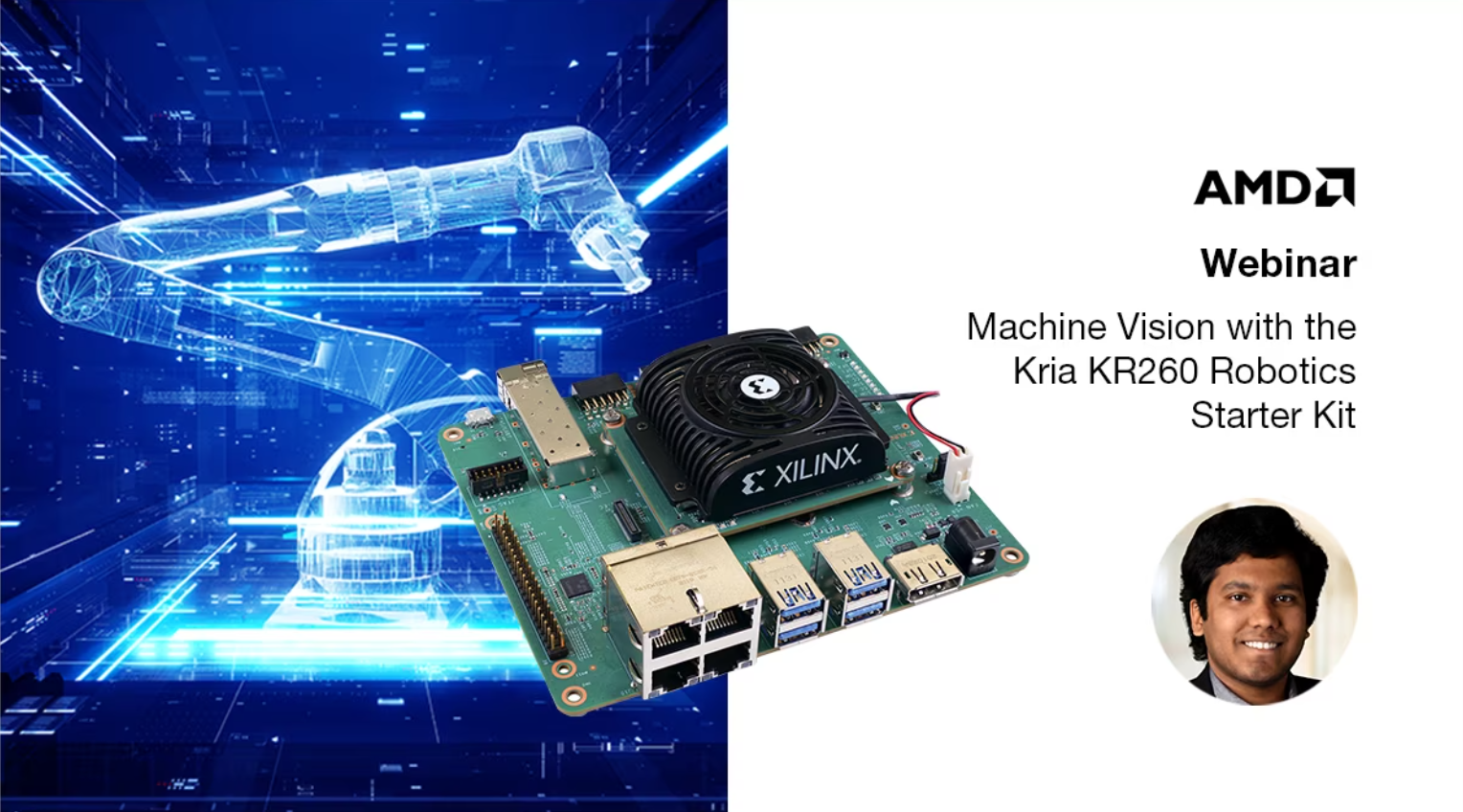 przyszłość robotyki z zestawem startowym robotyki Kria KR260