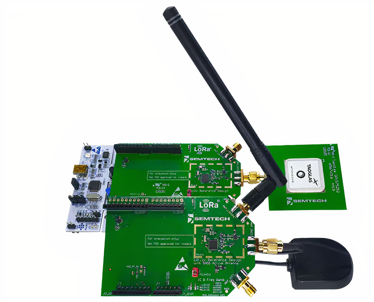 Ilustracja 5. Przykład zestawów rozwojowych LR1120 firmy SEMTECH (źródło: SEMTECH)