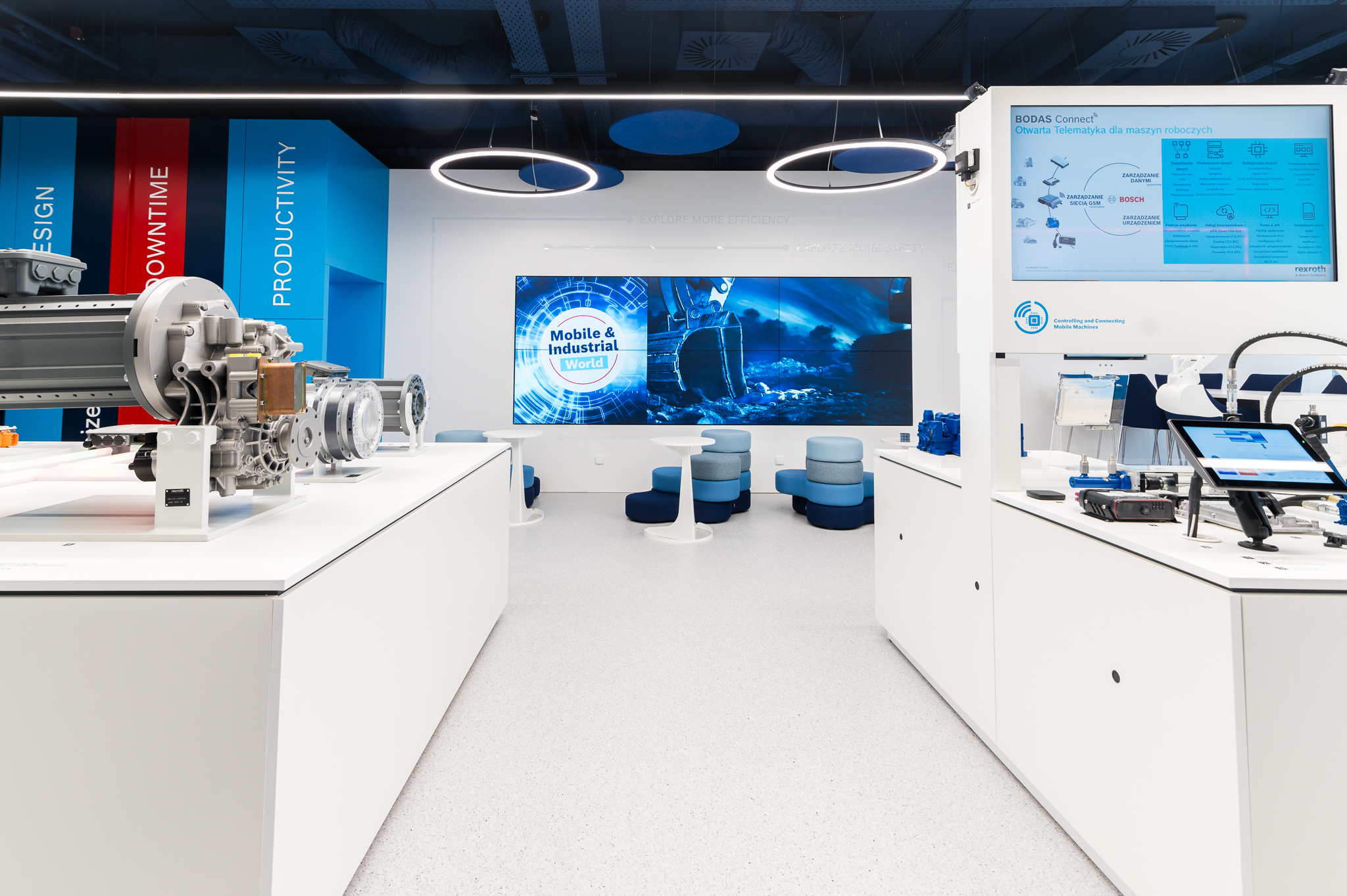 Bosch Rexroth Mobile & Industrial World Showroom fot. Łukasz Piecyk 023