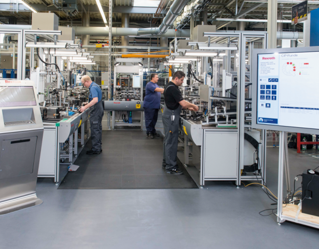 Fabryka firmy Bosch Rexroth w Homburgu (Saara, Niemcy)